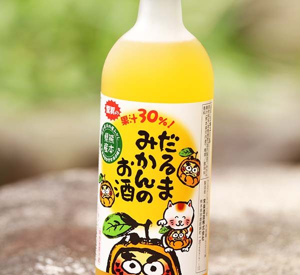 熊本応援　オール熊本県産のだるまみかんのお酒　果汁30％